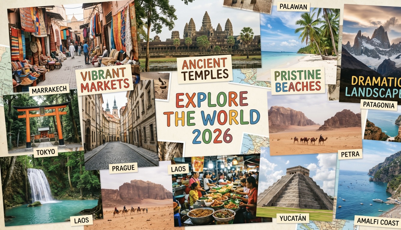 Top Travel Destinations You Must Visit in 2026